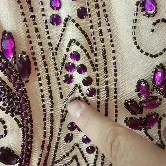 Primavera Couture - High Halter Cutout Evening Prom Dress Size 10 - Picture 10 of 15